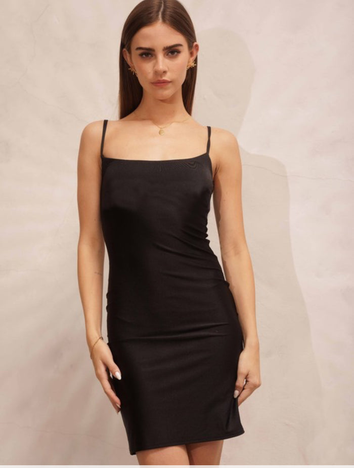 Basic Black Mini Dress